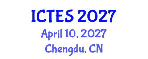 International Conference on Teaching and Education Sciences (ICTES) April 10, 2027 - Chengdu, China International Conference on Teaching and Education Sciences (ICTES) April 10, 2027 - Chengdu, China