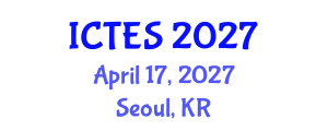 International Conference on Teaching and Education Sciences (ICTES) April 17, 2027 - Seoul, Republic of Korea