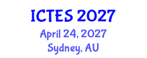 International Conference on Teaching and Education Sciences (ICTES) April 24, 2027 - Sydney, Australia International Conference on Teaching and Education Sciences (ICTES) April 24, 2027 - Sydney, Australia