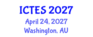 International Conference on Teaching and Education Sciences (ICTES) April 24, 2027 - Washington, Australia International Conference on Teaching and Education Sciences (ICTES) April 24, 2027 - Washington, Australia