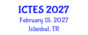 International Conference on Teaching and Education Sciences (ICTES) February 15, 2027 - Istanbul, Turkey International Conference on Teaching and Education Sciences (ICTES) February 15, 2027 - Istanbul, Turkey