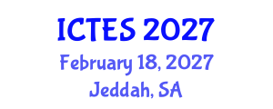 International Conference on Teaching and Education Sciences (ICTES) February 18, 2027 - Jeddah, Saudi Arabia International Conference on Teaching and Education Sciences (ICTES) February 18, 2027 - Jeddah, Saudi Arabia