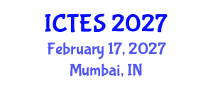 International Conference on Teaching and Education Sciences (ICTES) February 17, 2027 - Mumbai, India International Conference on Teaching and Education Sciences (ICTES) February 17, 2027 - Mumbai, India