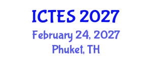 International Conference on Teaching and Education Sciences (ICTES) February 24, 2027 - Phuket, Thailand International Conference on Teaching and Education Sciences (ICTES) February 24, 2027 - Phuket, Thailand