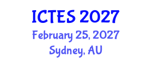 International Conference on Teaching and Education Sciences (ICTES) February 25, 2027 - Sydney, Australia International Conference on Teaching and Education Sciences (ICTES) February 25, 2027 - Sydney, Australia