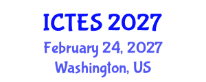 International Conference on Teaching and Education Sciences (ICTES) February 24, 2027 - Washington, United States International Conference on Teaching and Education Sciences (ICTES) February 24, 2027 - Washington, United States