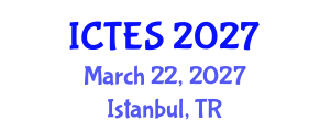 International Conference on Teaching and Education Sciences (ICTES) March 22, 2027 - Istanbul, Turkey International Conference on Teaching and Education Sciences (ICTES) March 22, 2027 - Istanbul, Turkey