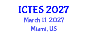 International Conference on Teaching and Education Sciences (ICTES) March 11, 2027 - Miami, United States International Conference on Teaching and Education Sciences (ICTES) March 11, 2027 - Miami, United States