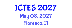 International Conference on Teaching and Education Sciences (ICTES) May 08, 2027 - Florence, Italy International Conference on Teaching and Education Sciences (ICTES) May 08, 2027 - Florence, Italy