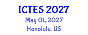 International Conference on Teaching and Education Sciences (ICTES) May 01, 2027 - Honolulu, United States International Conference on Teaching and Education Sciences (ICTES) May 01, 2027 - Honolulu, United States