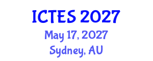 International Conference on Teaching and Education Sciences (ICTES) May 17, 2027 - Sydney, Australia International Conference on Teaching and Education Sciences (ICTES) May 17, 2027 - Sydney, Australia