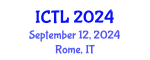 International Conference on Teaching and Learning (ICTL) September 12, 2024 - Rome, Italy