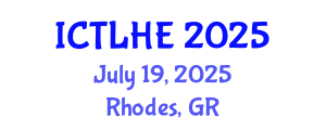 International Conference on Teaching and Learning in Higher Education (ICTLHE) July 19, 2025 - Rhodes, Greece