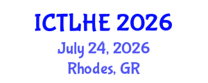 International Conference on Teaching and Learning in Higher Education (ICTLHE) July 24, 2026 - Rhodes, Greece International Conference on Teaching and Learning in Higher Education (ICTLHE) July 24, 2026 - Rhodes, Greece