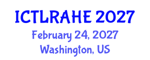International Conference on Teaching, Learning, Research, and Administration in Higher Education (ICTLRAHE) February 24, 2027 - Washington, United States International Conference on Teaching, Learning, Research, and Administration in Higher Education (ICTLRAHE) February 24, 2027 - Washington, United States