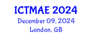 International Conference on Teaching Methods in Architecture Education (ICTMAE) December 09, 2024 - London, United Kingdom