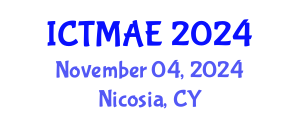 International Conference on Teaching Methods in Architecture Education (ICTMAE) November 04, 2024 - Nicosia, Cyprus