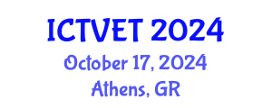 International Conference on Technical Vocational Education and Training (ICTVET) October 17, 2024 - Athens, Greece