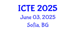 International Conference on Technology and Education (ICTE) June 03, 2025 - Sofia, Bulgaria