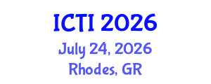 International Conference on Technology and Innovation (ICTI) July 24, 2026 - Rhodes, Greece International Conference on Technology and Innovation (ICTI) July 24, 2026 - Rhodes, Greece