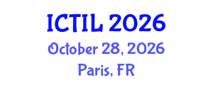 International Conference on Technology and Internet Law (ICTIL) October 28, 2026 - Paris, France