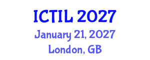 International Conference on Technology and Internet Law (ICTIL) January 21, 2027 - London, United Kingdom International Conference on Technology and Internet Law (ICTIL) January 21, 2027 - London, United Kingdom