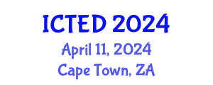 International Conference on Technology, Education and Development (ICTED) April 11, 2024 - Cape Town, South Africa