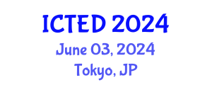 International Conference on Technology, Education and Development (ICTED) June 03, 2024 - Tokyo, Japan