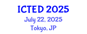 International Conference on Technology, Education and Development (ICTED) July 22, 2025 - Tokyo, Japan