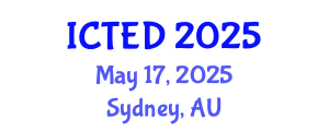 International Conference on Technology, Education and Development (ICTED) May 17, 2025 - Sydney, Australia