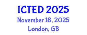 International Conference on Technology, Education and Development (ICTED) November 18, 2025 - London, United Kingdom