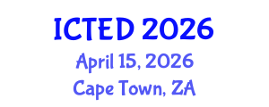 International Conference on Technology, Education and Development (ICTED) April 15, 2026 - Cape Town, South Africa