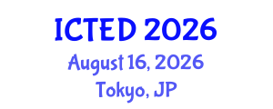 International Conference on Technology, Education and Development (ICTED) August 16, 2026 - Tokyo, Japan