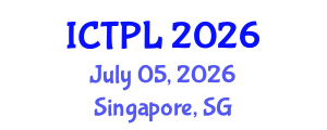 International Conference on Technology Policy and Law (ICTPL) July 05, 2026 - Singapore, Singapore