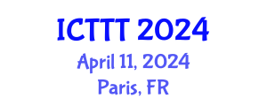 International Conference on Telecare, Telehealth and Telemedicine (ICTTT) April 19, 2024 - Paris, France