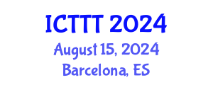 International Conference on Telecare, Telehealth and Telemedicine (ICTTT) August 16, 2024 - Barcelona, Spain