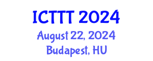 International Conference on Telecare, Telehealth and Telemedicine (ICTTT) August 23, 2024 - Budapest, Hungary