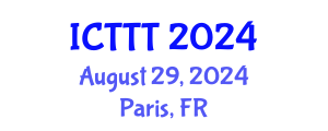 International Conference on Telecare, Telehealth and Telemedicine (ICTTT) August 29, 2024 - Paris, France