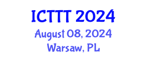 International Conference on Telecare, Telehealth and Telemedicine (ICTTT) August 08, 2024 - Warsaw, Poland
