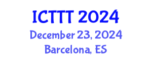 International Conference on Telecare, Telehealth and Telemedicine (ICTTT) December 16, 2024 - Barcelona, Spain