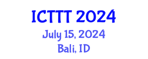 International Conference on Telecare, Telehealth and Telemedicine (ICTTT) July 15, 2024 - Bali, Indonesia