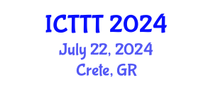 International Conference on Telecare, Telehealth and Telemedicine (ICTTT) July 22, 2024 - Crete, Greece
