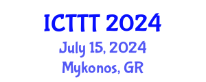 International Conference on Telecare, Telehealth and Telemedicine (ICTTT) July 15, 2024 - Mykonos, Greece