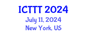 International Conference on Telecare, Telehealth and Telemedicine (ICTTT) July 12, 2024 - New York, United States