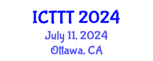 International Conference on Telecare, Telehealth and Telemedicine (ICTTT) July 12, 2024 - Ottawa, Canada