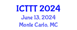 International Conference on Telecare, Telehealth and Telemedicine (ICTTT) June 13, 2024 - Monte Carlo, Monaco