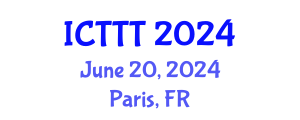 International Conference on Telecare, Telehealth and Telemedicine (ICTTT) June 20, 2024 - Paris, France