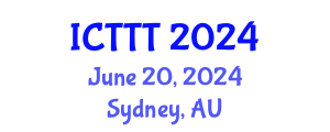 International Conference on Telecare, Telehealth and Telemedicine (ICTTT) June 20, 2024 - Sydney, Australia