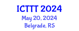 International Conference on Telecare, Telehealth and Telemedicine (ICTTT) May 20, 2024 - Belgrade, Serbia