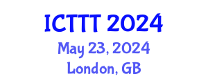 International Conference on Telecare, Telehealth and Telemedicine (ICTTT) May 23, 2024 - London, United Kingdom